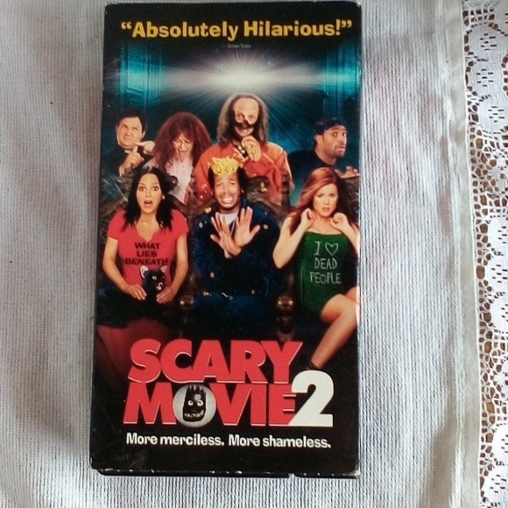 Scary Movie 2 VHS Tape Miramax Films